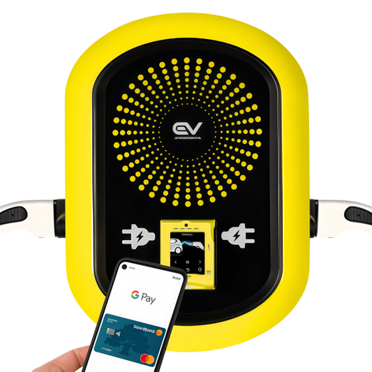 Nayax EV Meter Pay² Dual 22kW Commercial EV Charging Station
