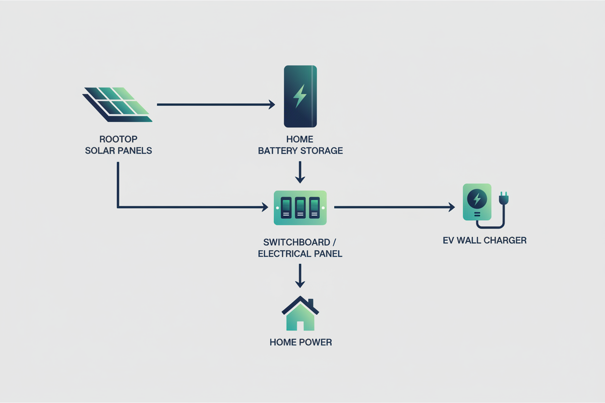 Home Energy System Diagram